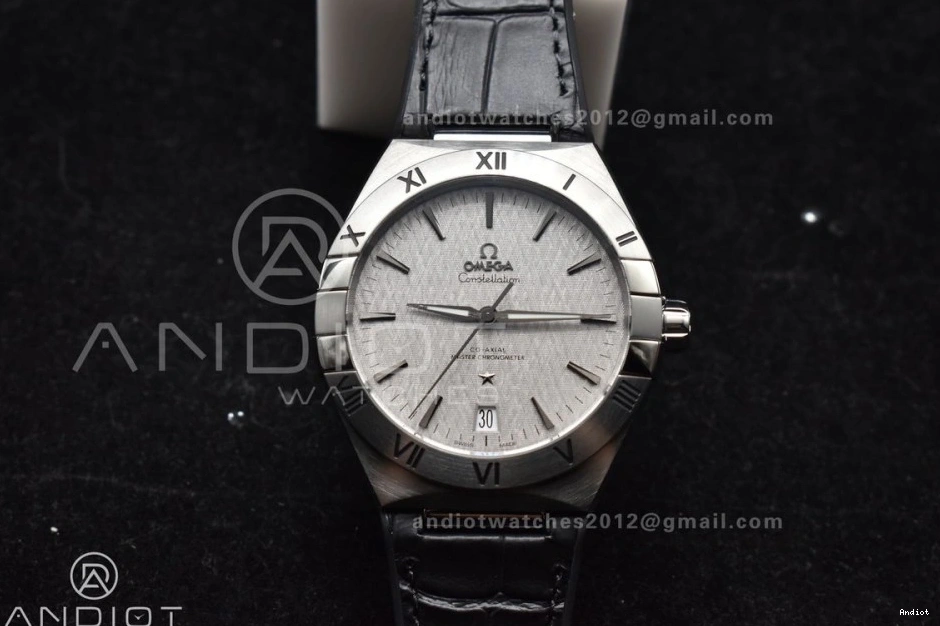 Edition on Black Super Constellation 1:1 Gummy Strap SS Clone Best VSF Dial Gray A8900 1226